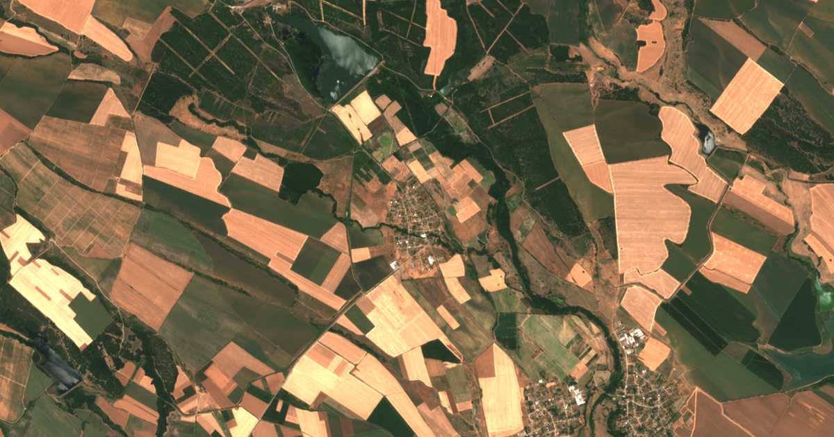 Carte satellite de Ljuben