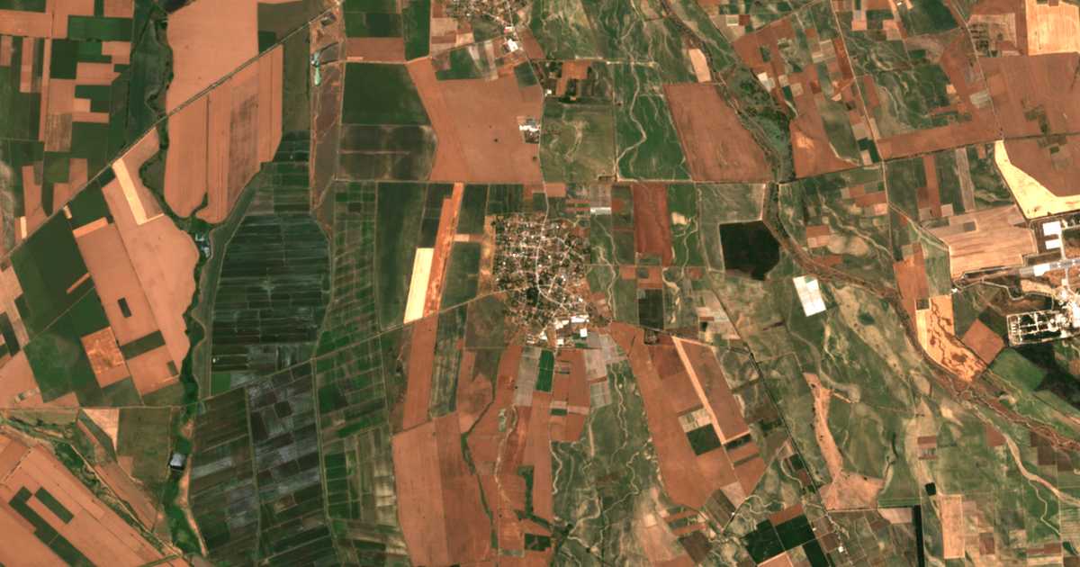 Carte satellite de Malǎk Čardak