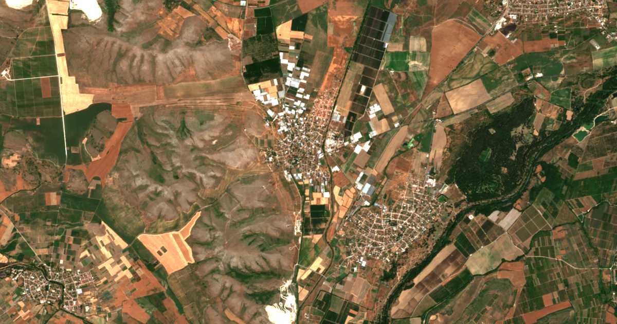 Carte satellite de Novo Selo