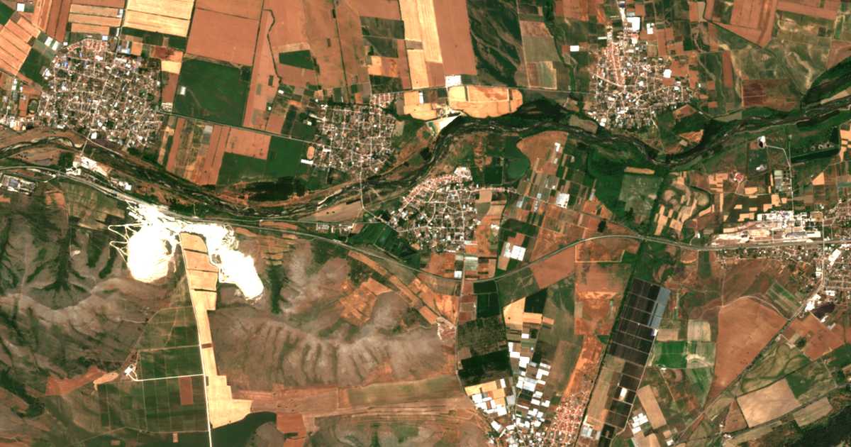 Carte satellite de Trivoditsi
