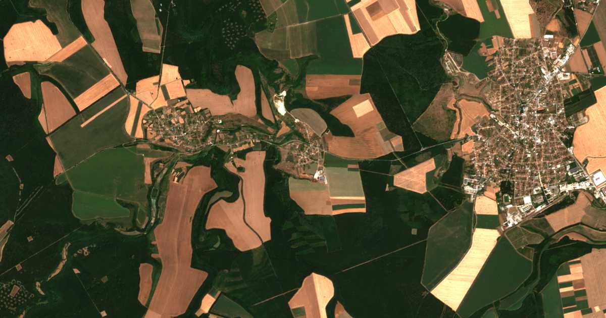 Carte satellite de Dragomazh