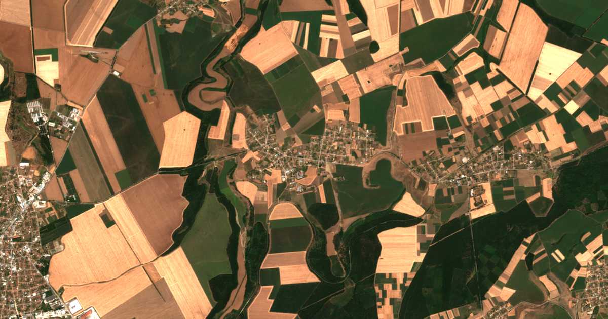 Carte satellite de Kitanchevo
