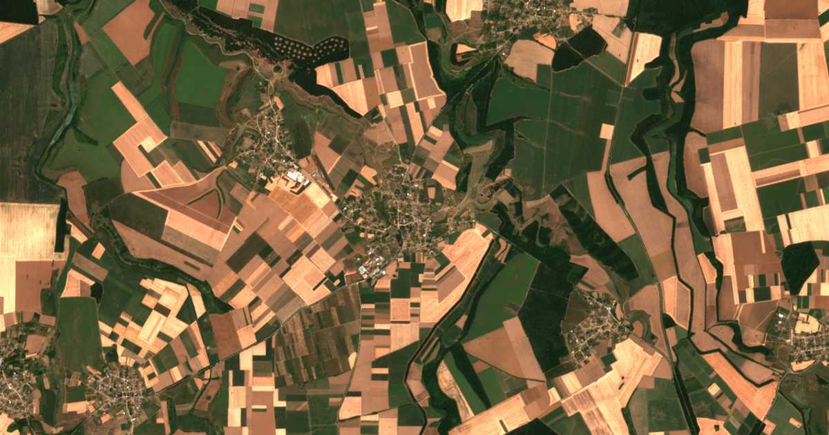 Carte satellite de Ludogortsi