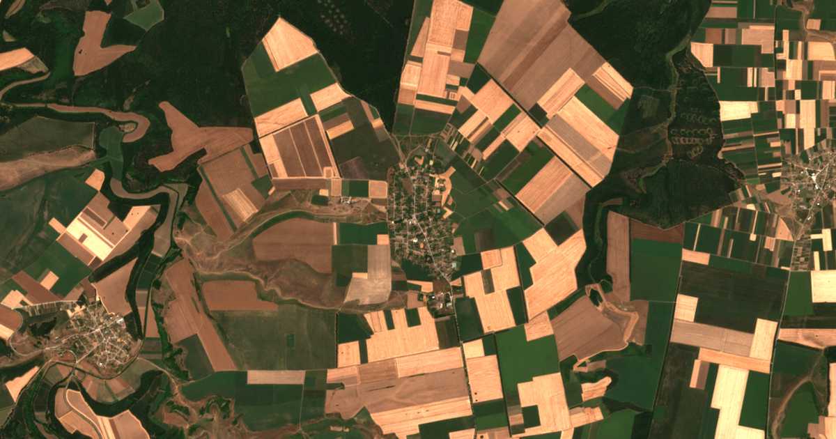 Carte satellite de Raynino