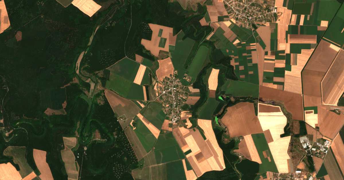 Carte satellite de Sveshtari