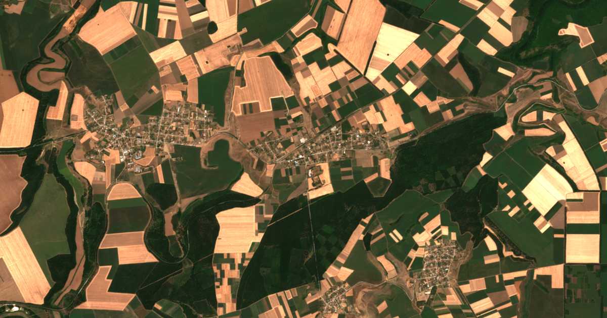 Carte satellite de Todorovo