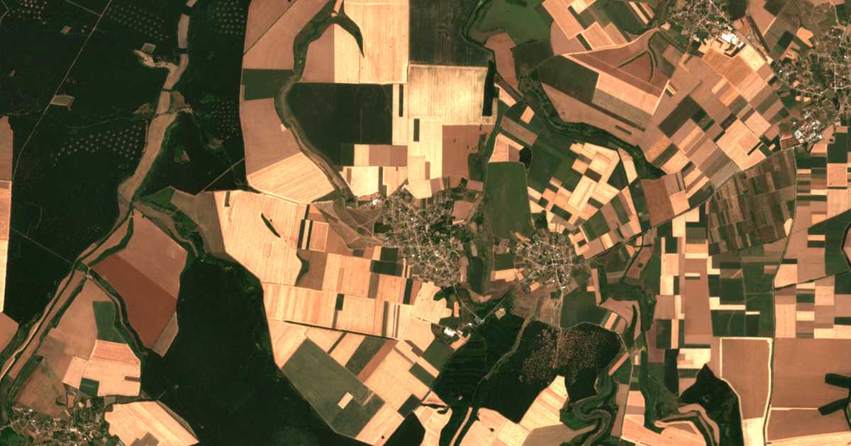 Carte satellite de Yonkovo