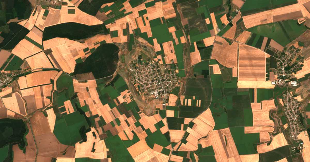 Carte satellite de Bisertsi