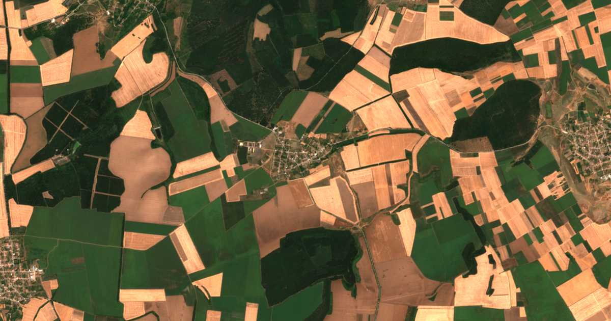 Carte satellite de Božurovo