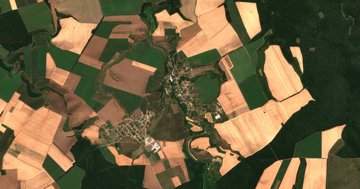 Carte satellite de Kamenovo