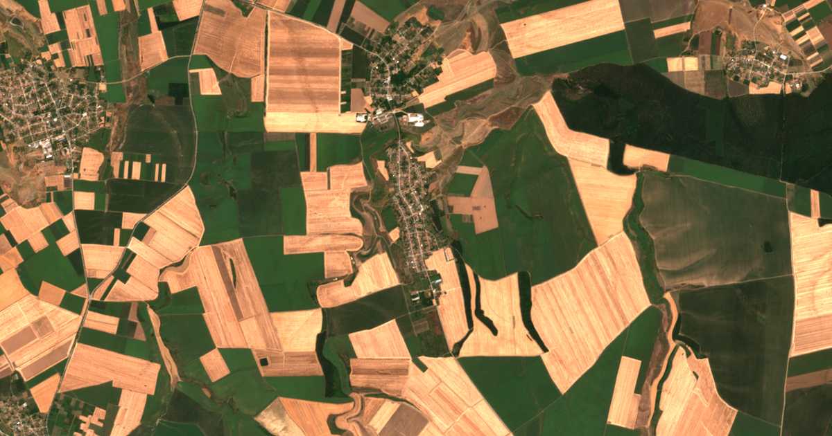 Carte satellite de Madrevo