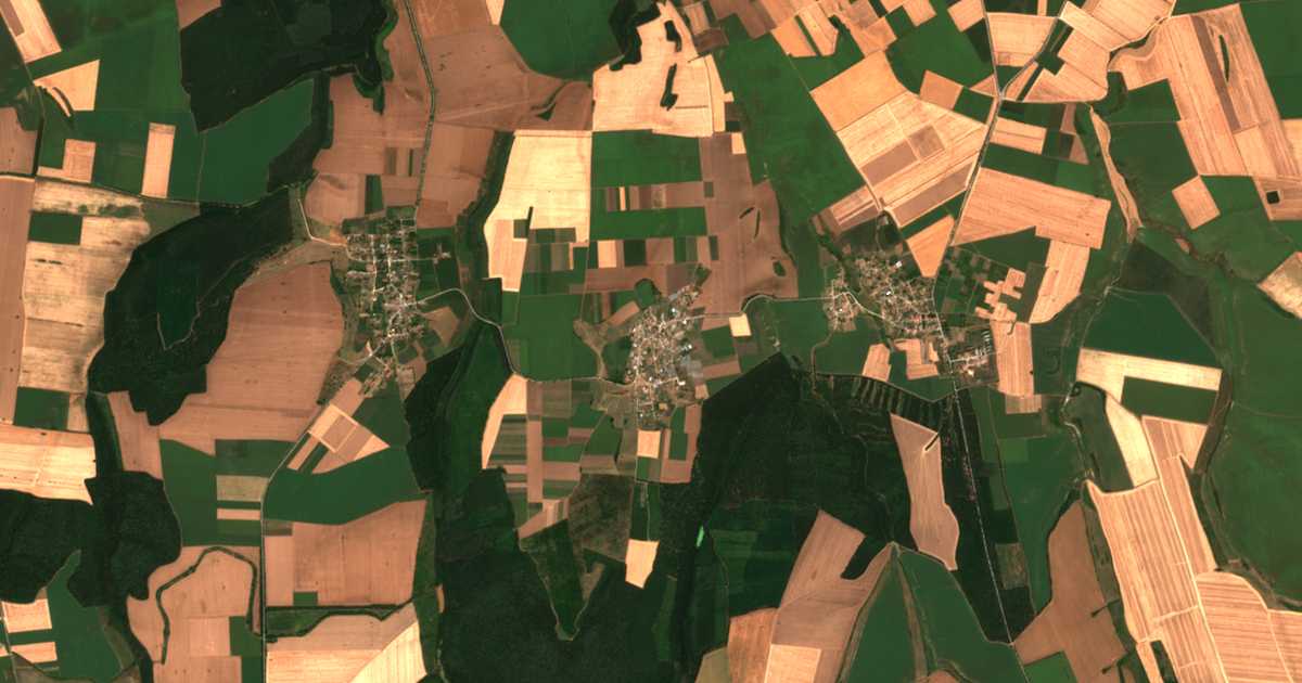 Carte satellite de Tochilari
