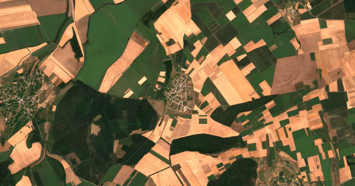 Carte satellite de Zvanartsi
