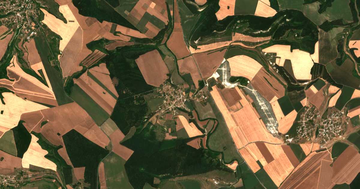 Carte satellite de Kamenar