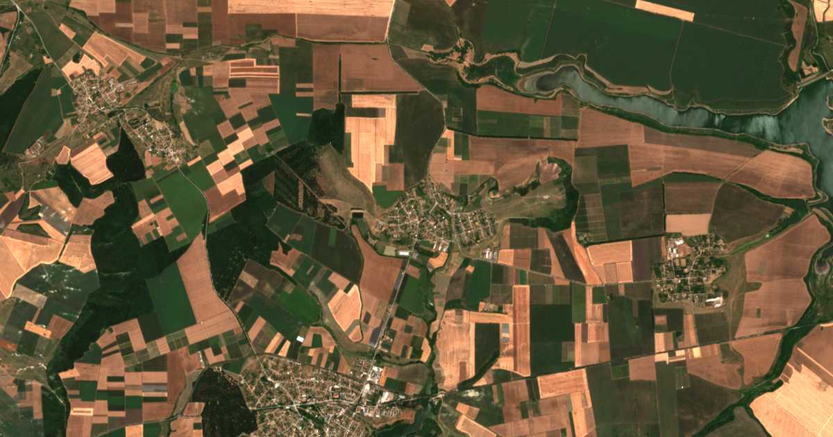 Carte satellite de Lovsko