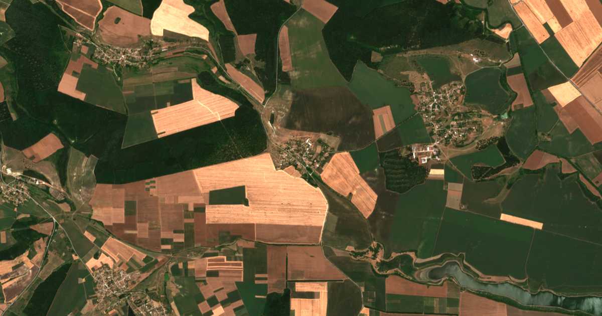 Carte satellite de Studenec