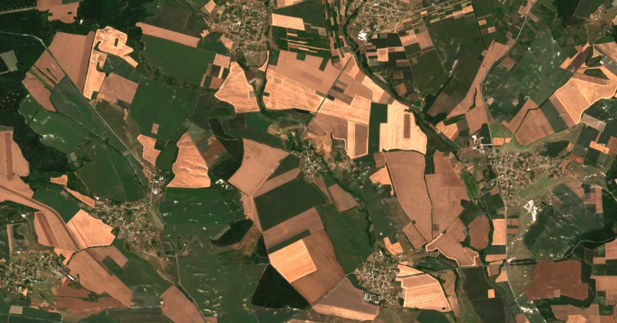 Carte satellite de Trabach