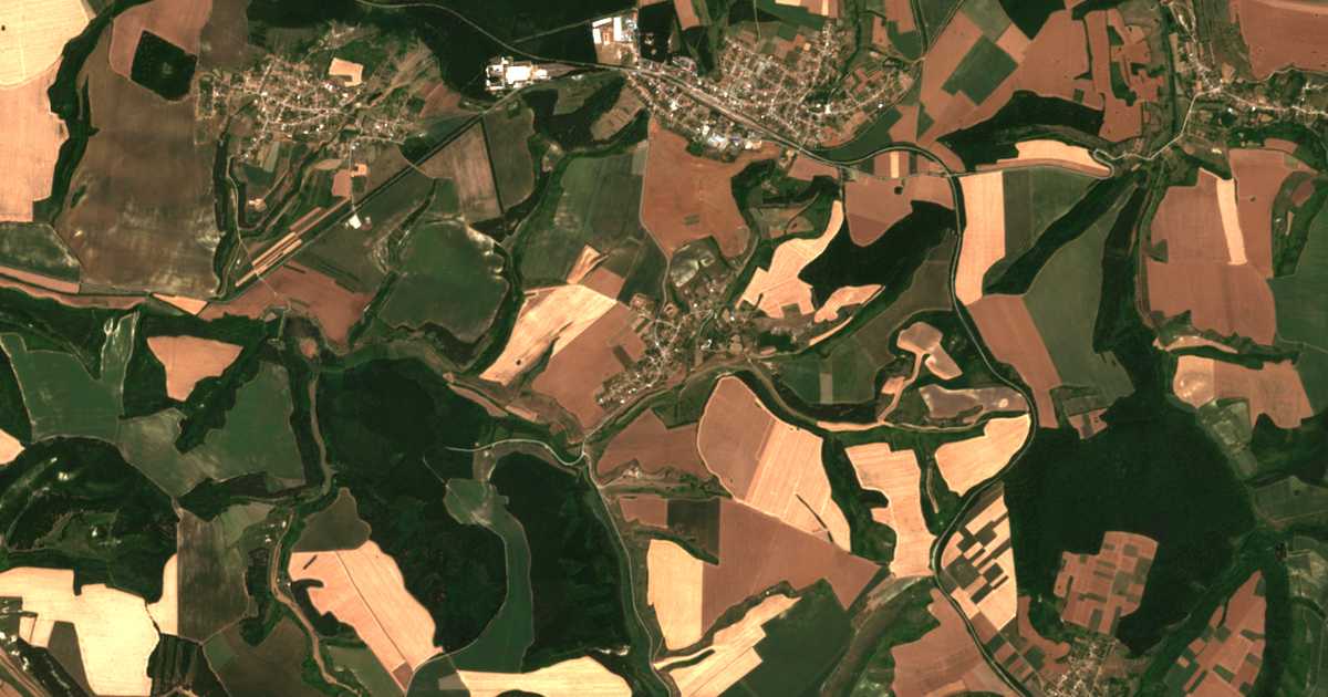 Carte satellite de Bogomiltsi