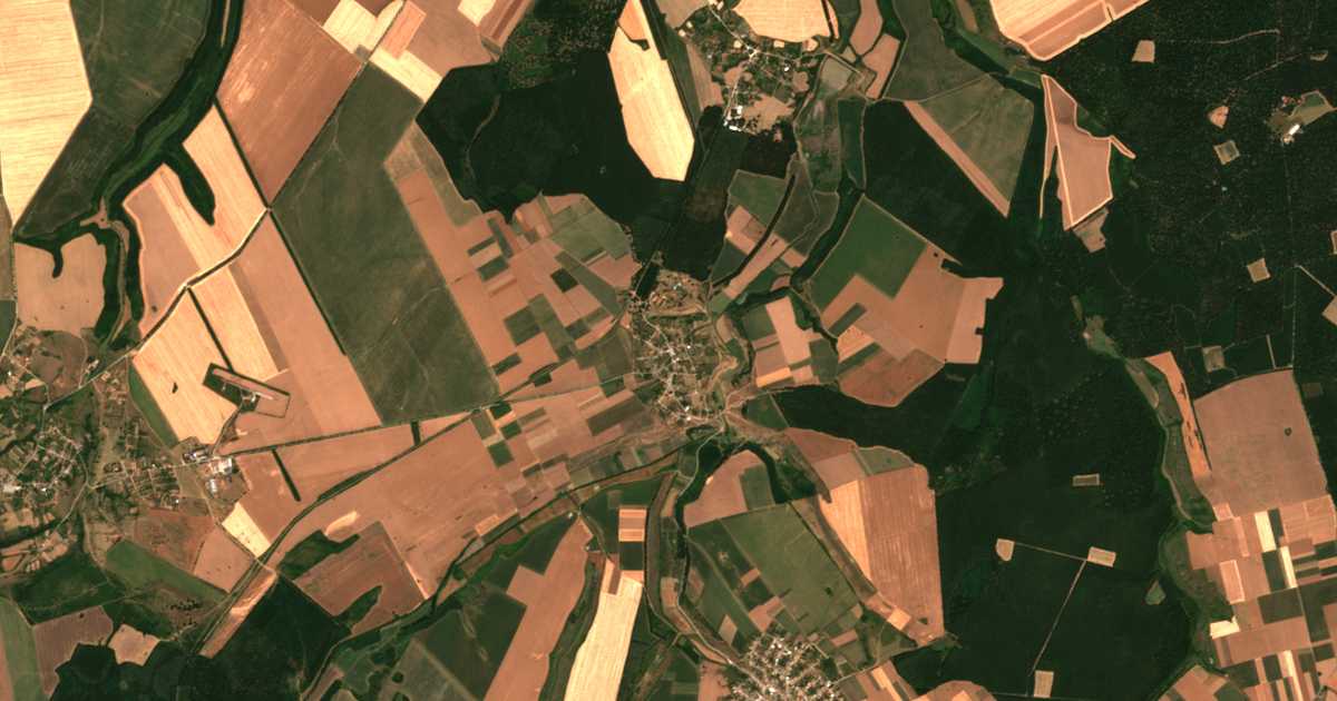 Carte satellite de Goljama Voda