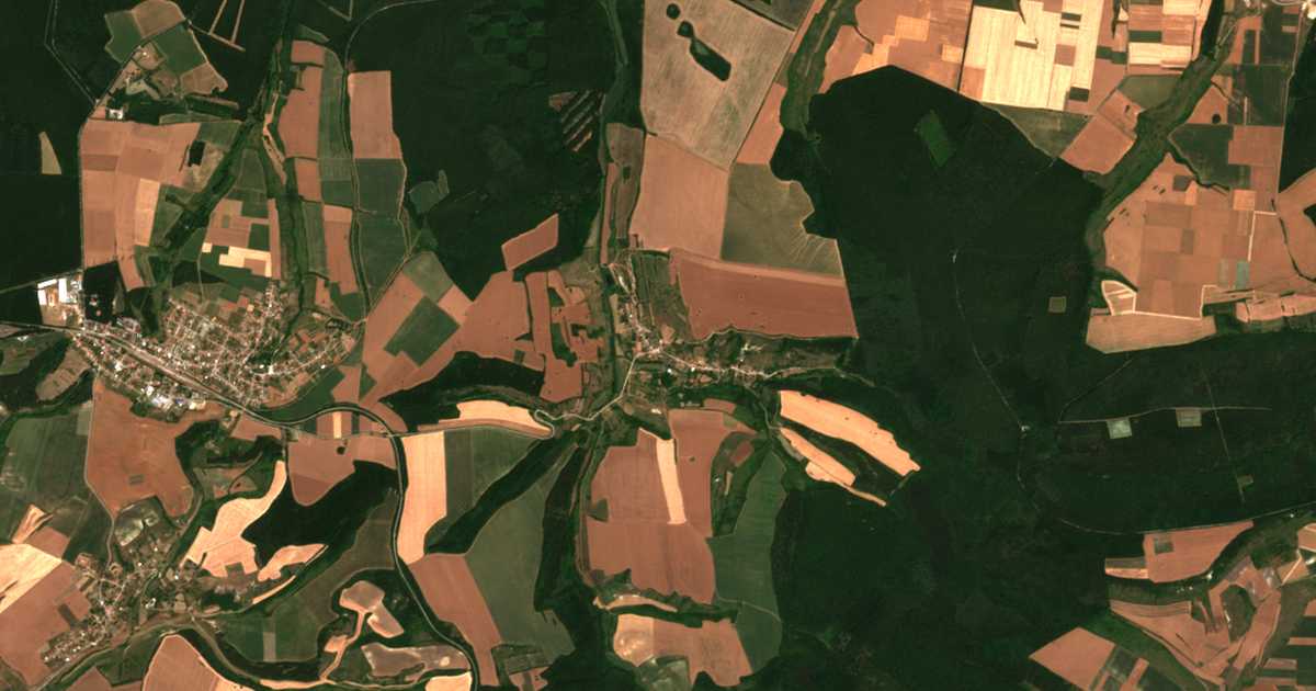 Carte satellite de Krivitsa