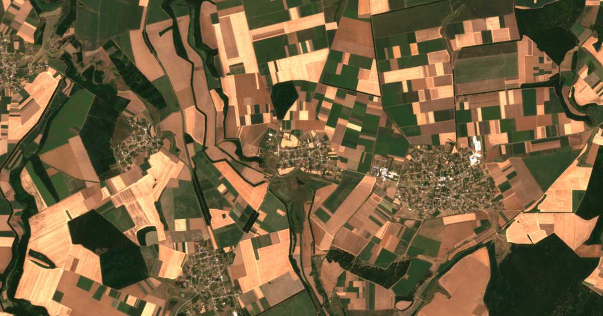 Carte satellite de Nozharovo