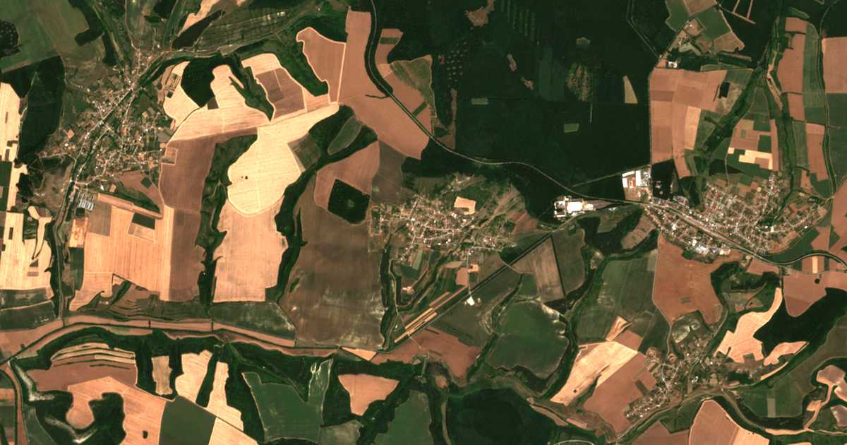 Carte satellite de Zhelyazkovets