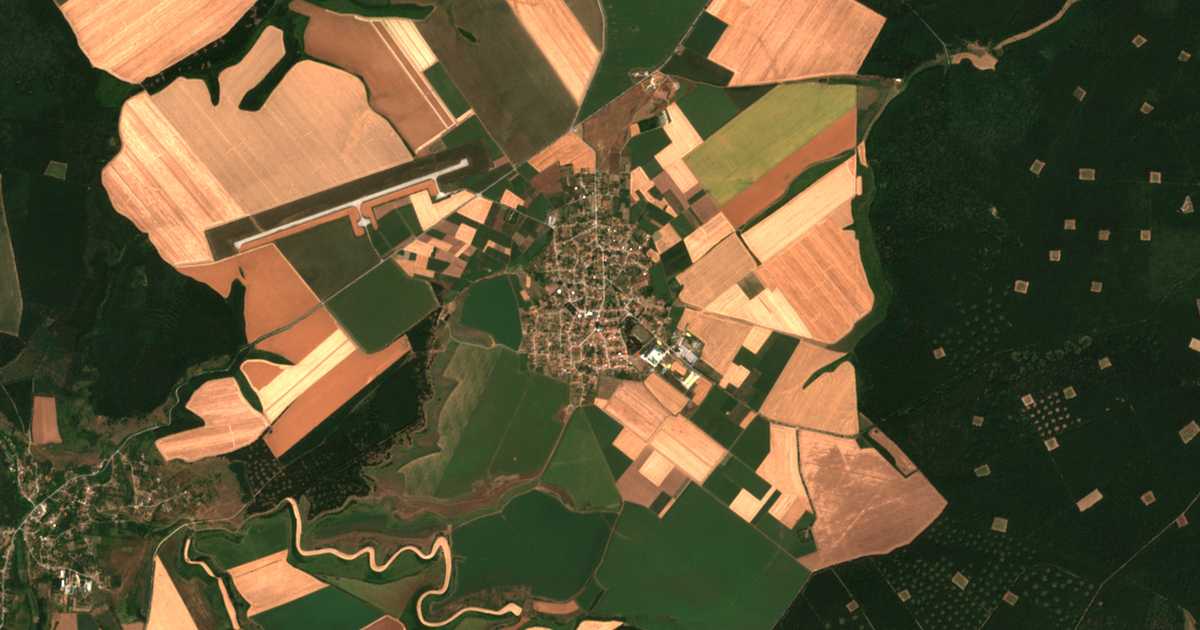 Carte satellite de Ostrovo