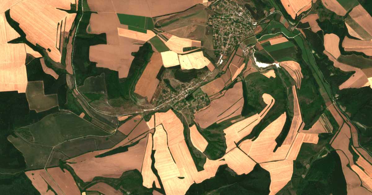 Carte satellite de Drjanovec