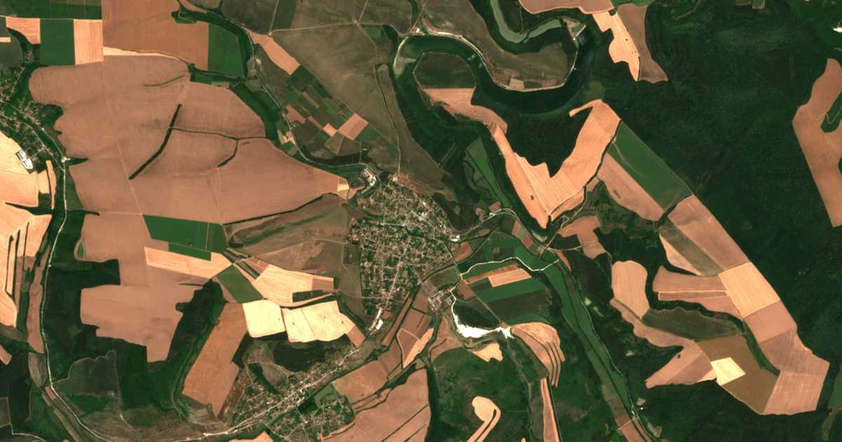 Carte satellite de Koprivets