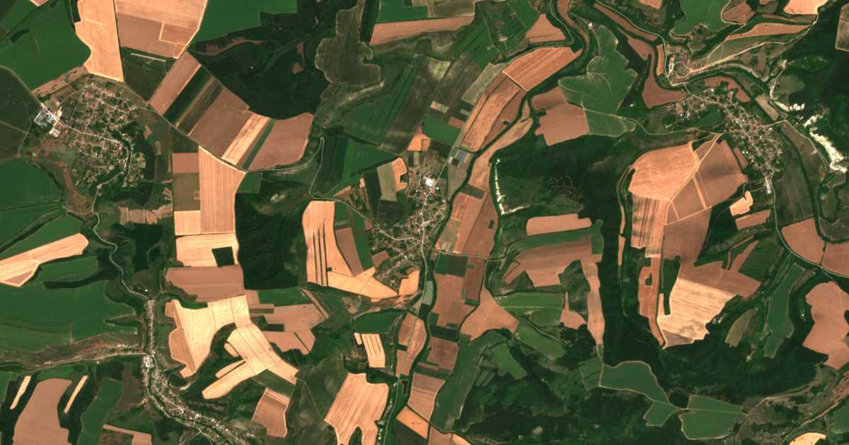 Carte satellite de Chilnov
