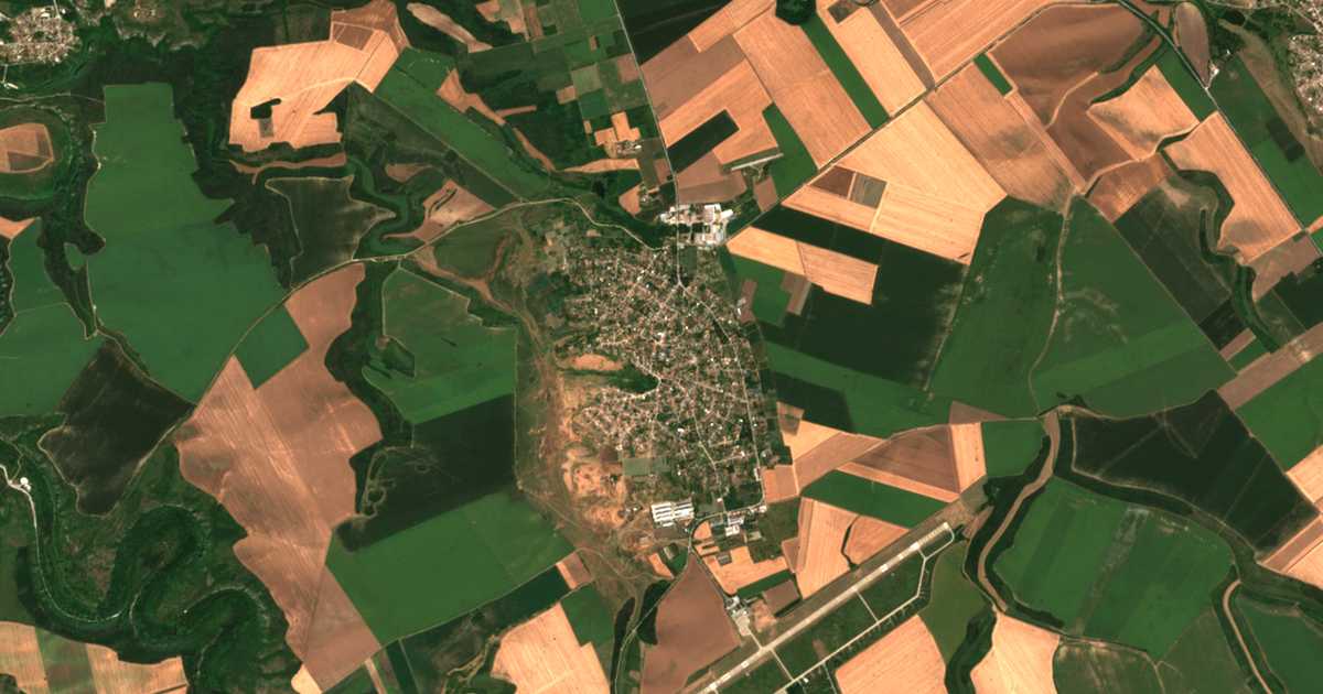 Carte satellite de Shtraklevo