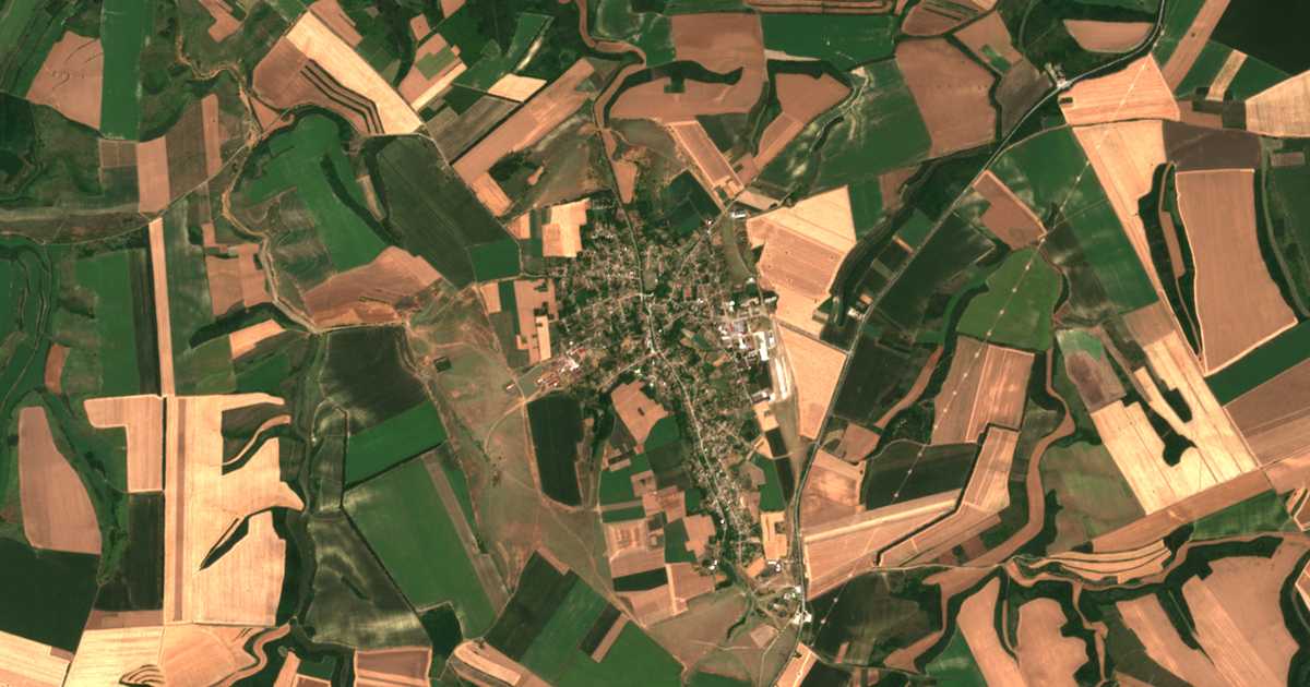 Carte satellite de Trastenik