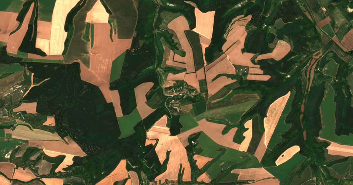 Carte satellite de Tserovets