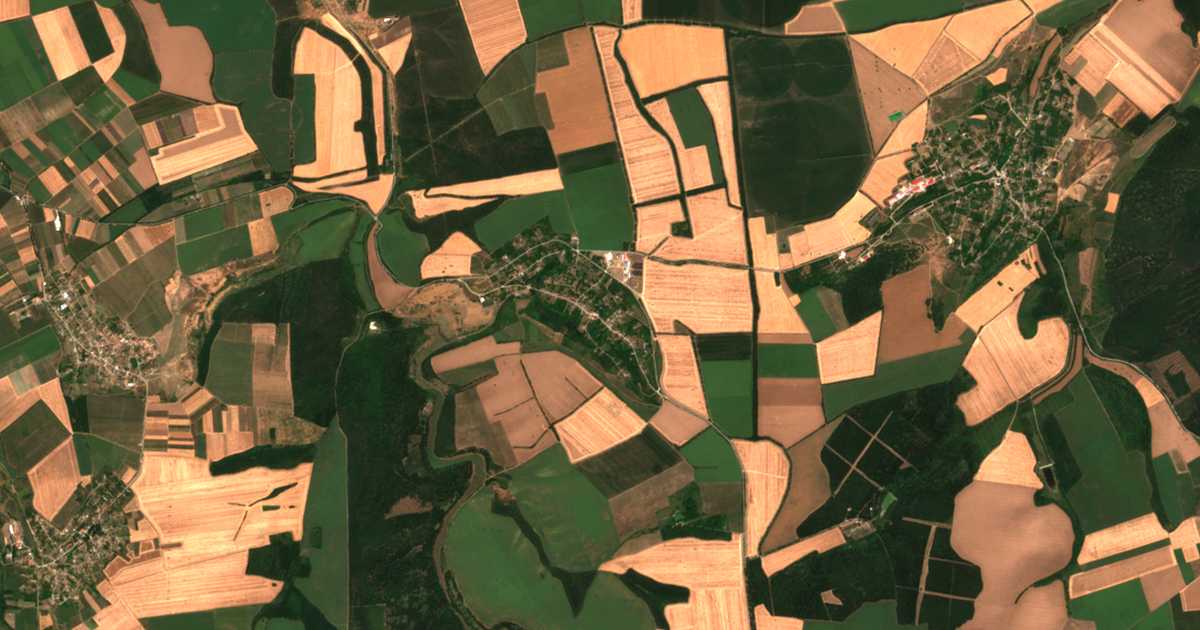 Carte satellite de Čerešovo