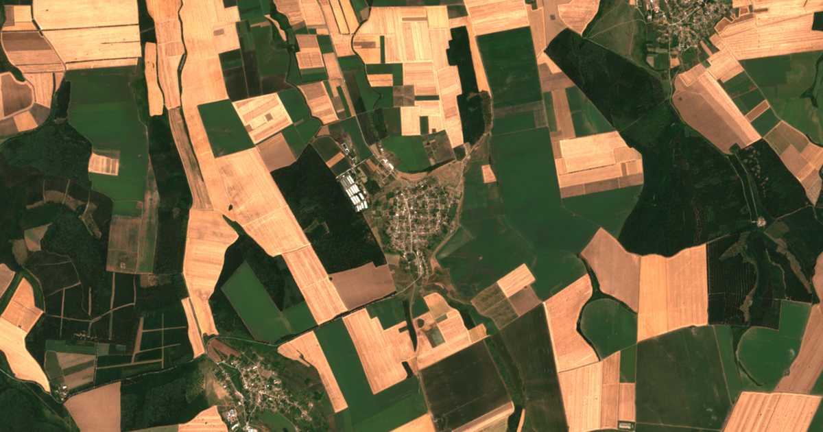 Carte satellite de Yudelnik