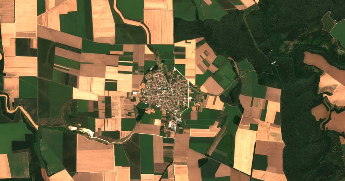 Carte satellite de Smirnenski