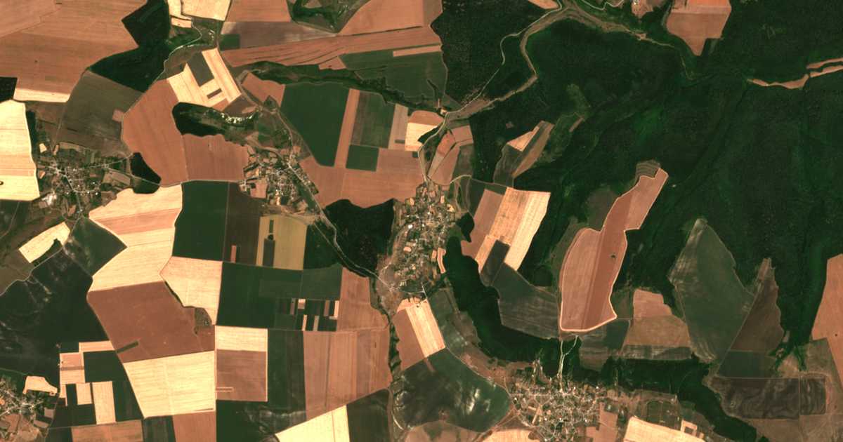 Carte satellite de Iglika