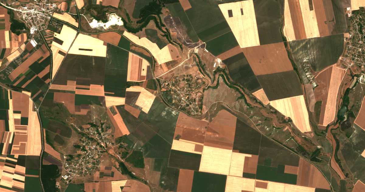 Carte satellite de Kamenjak
