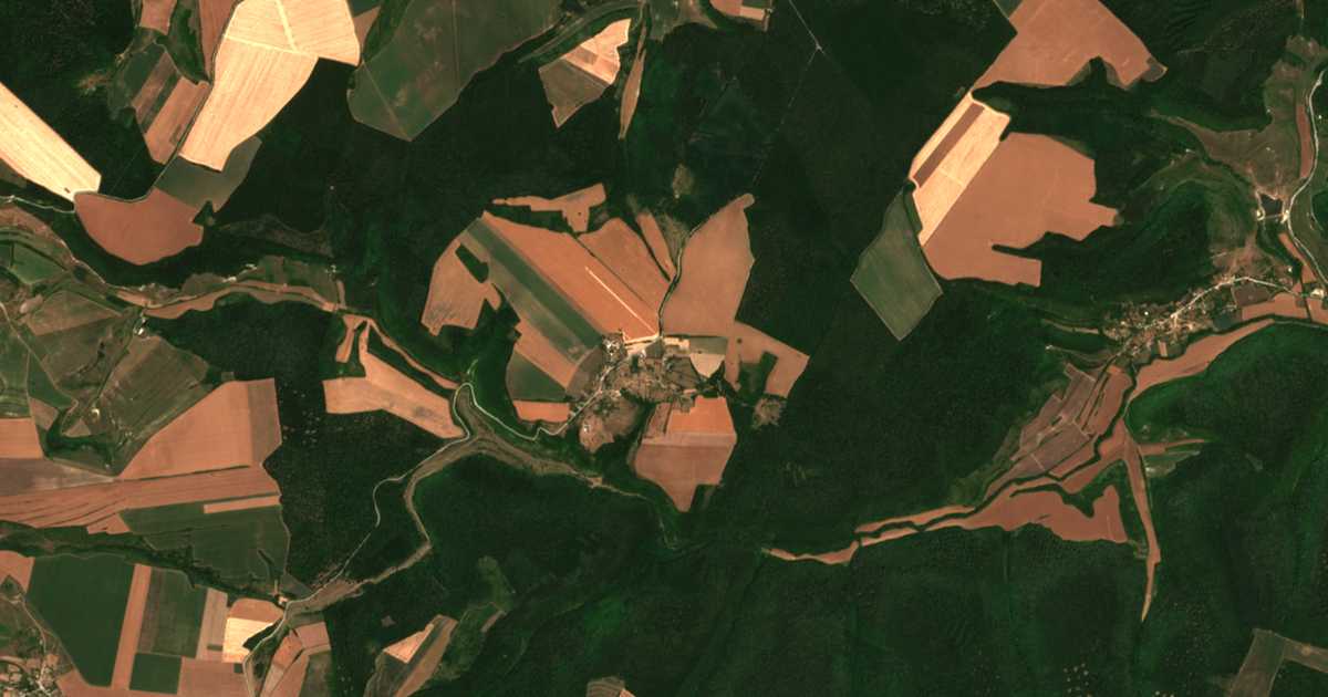 Carte satellite de Stanovets