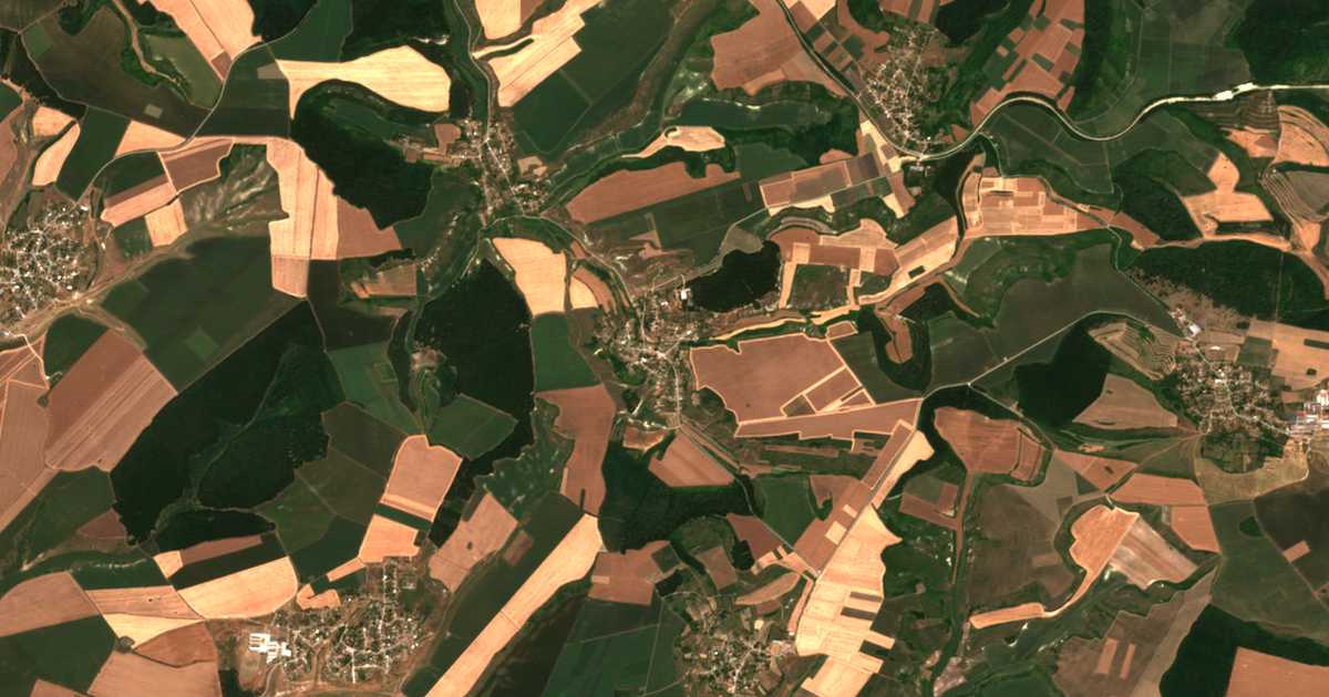 Carte satellite de Studenica