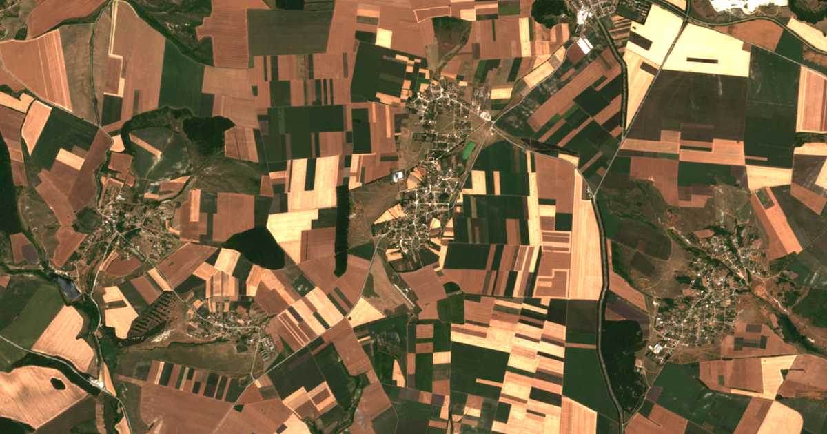 Carte satellite de Timarevo