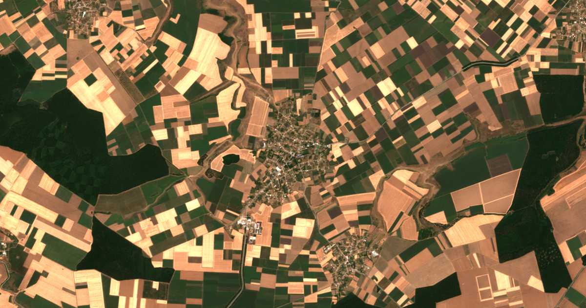 Carte satellite de Kliment