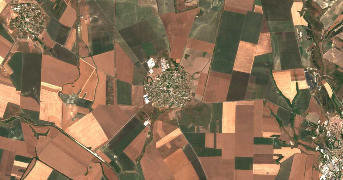 Carte satellite de Pliska