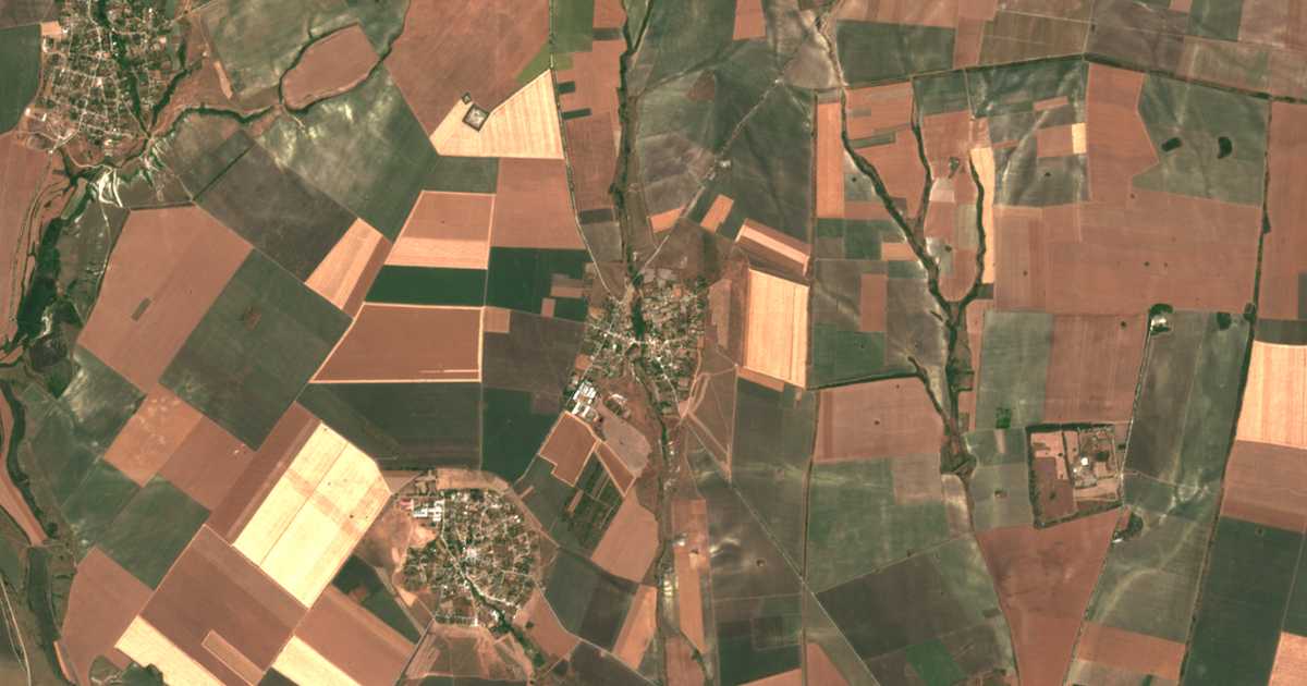 Carte satellite de Varbyane