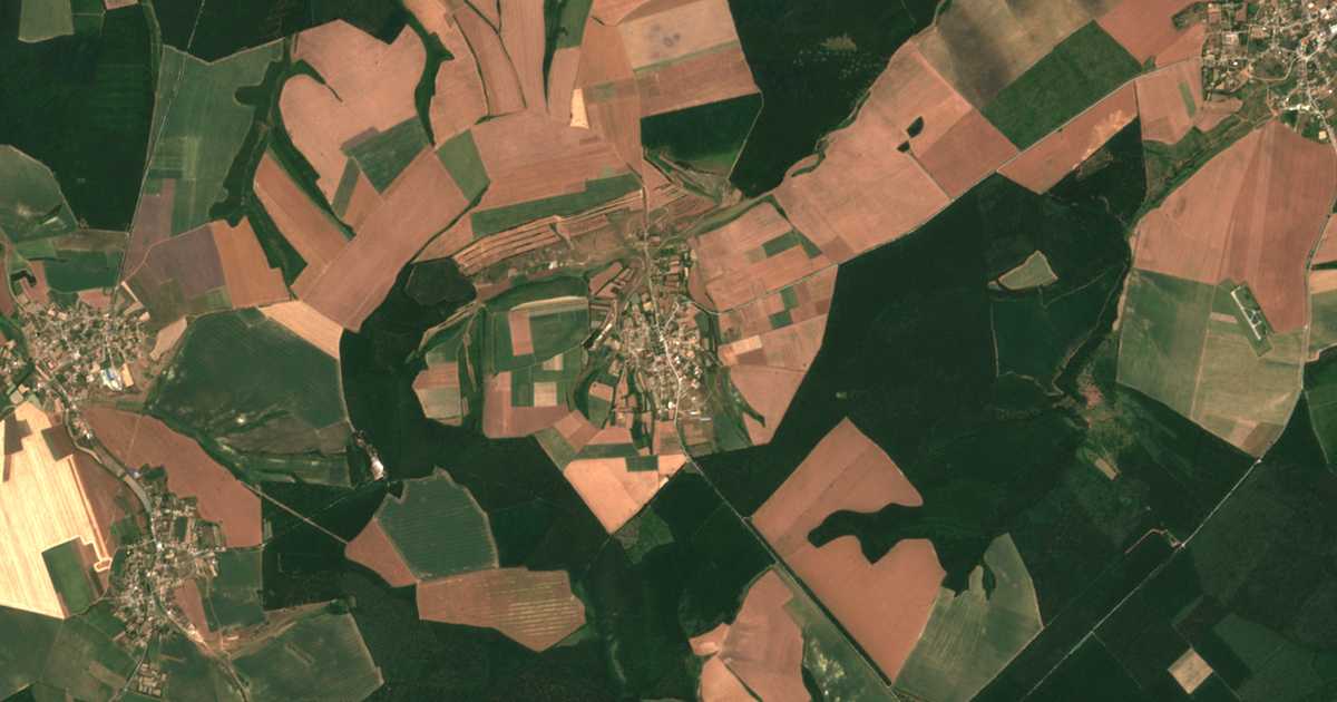 Carte satellite de Ružica