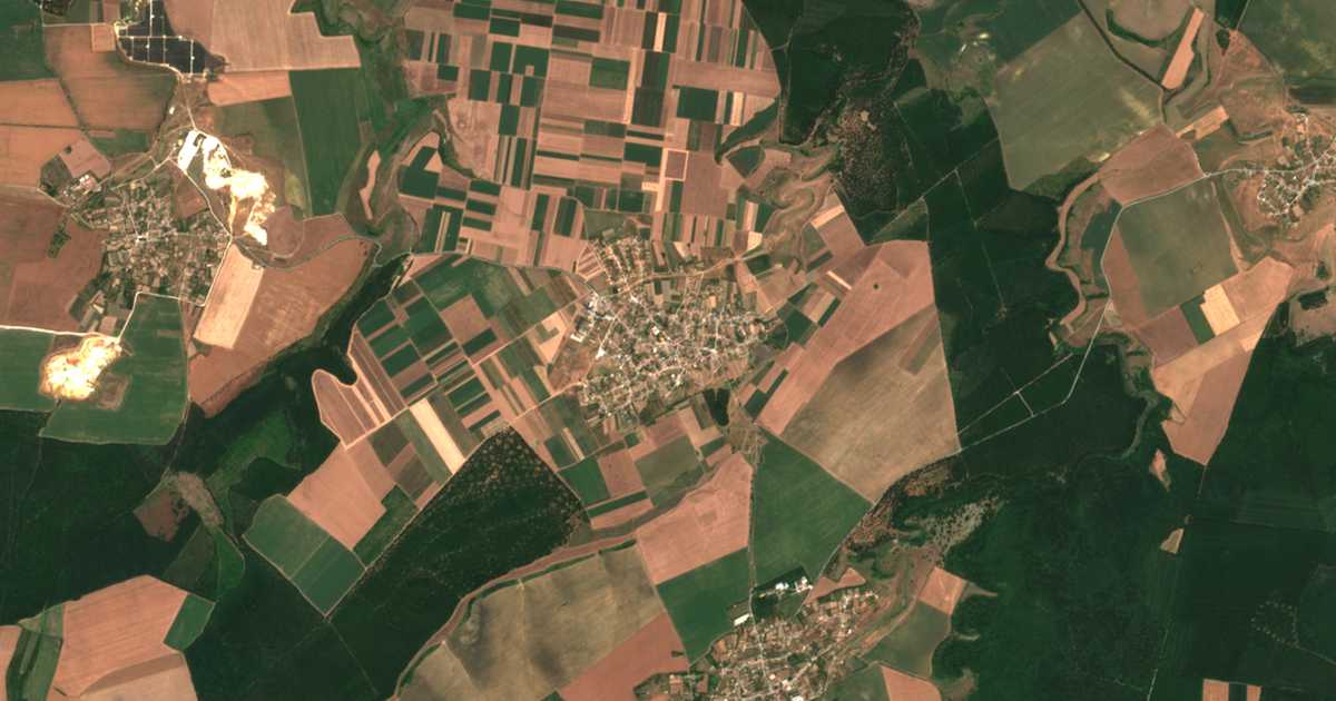 Carte satellite de Valnari