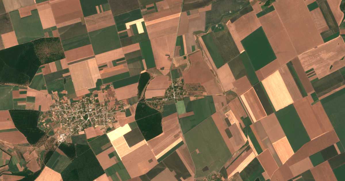 Carte satellite de Vekilski