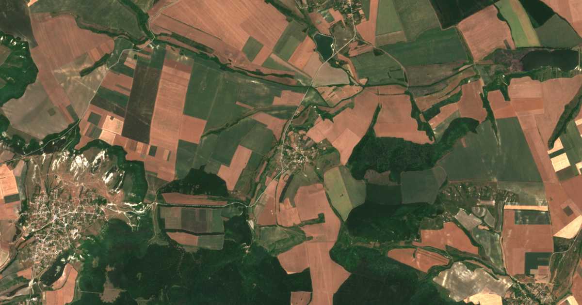 Carte satellite de Sechishte