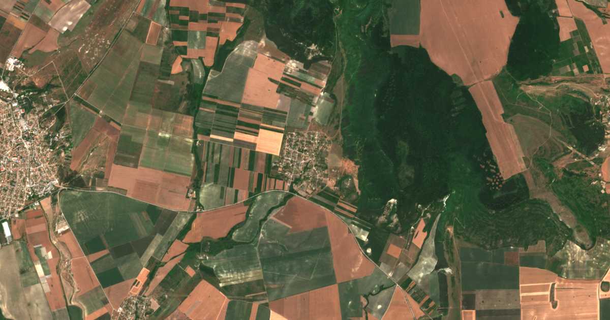 Carte satellite de Stan