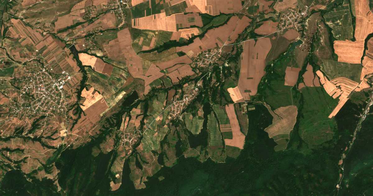 Carte satellite de Černookovo